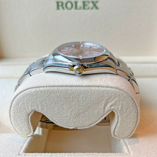 Rolex Replica Watch, Oyster Perpetual Ladies, Pink Dial, 34mm, Oystersteel, 124200-0004