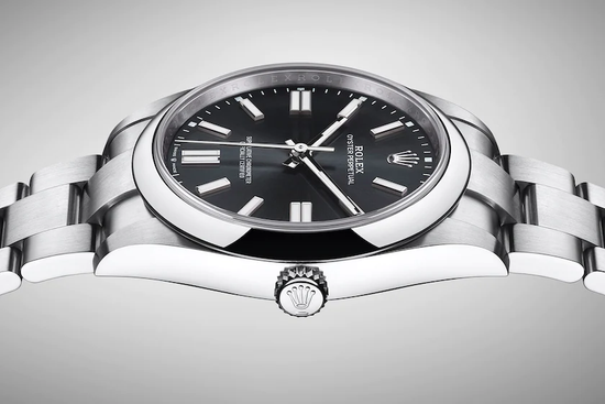 Rolex Replica Watch Oyster Perpetual No Date, Stainless Steel, 41mm, 124300-0002