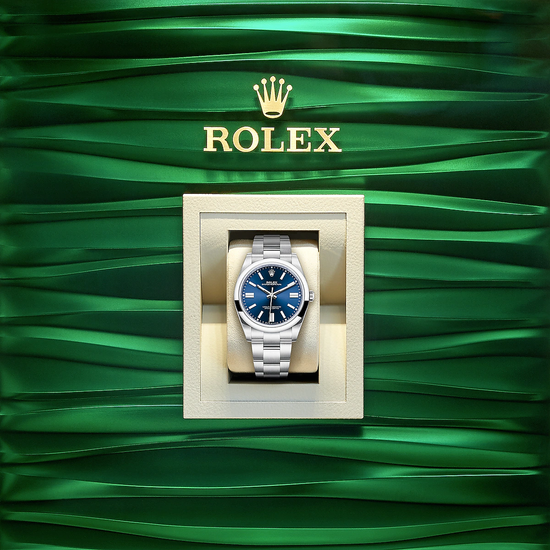 Rolex Replica Watch Oyster Perpetual No Date, Stainless Steel, 41mm, 124300-0003