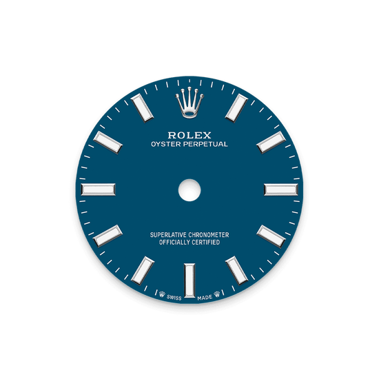 Rolex Replica Watch Oyster Perpetual, Oystersteel, 31mm, Blue dial, Domed Oyster, 277200-0017