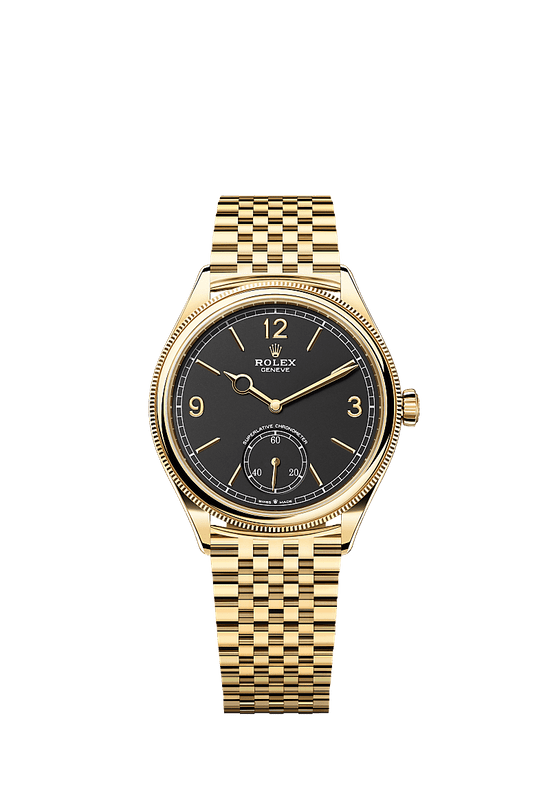 Rolex Replica Watch Perpetual 1908, 18k Yellow Gold, 39mm, 52508-0007