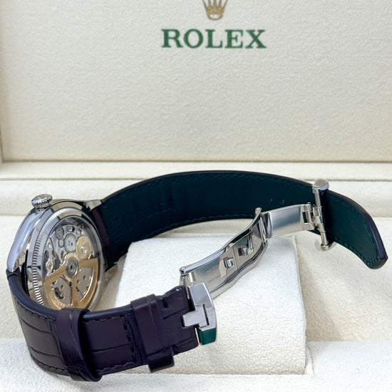 Rolex Replica Watch Perpetual 1908, 39mm, 18k White Gold, 52509-0006