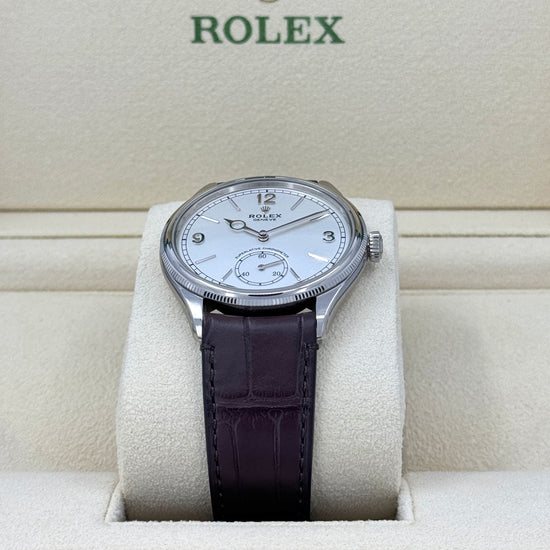 Rolex Replica Watch Perpetual 1908, 39mm, 18k White Gold, 52509-0006