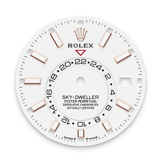 Rolex Replica Watch Sky-Dweller, 42mm, 18k Everose Gold, 336935-0003