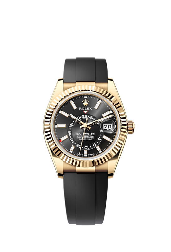 Rolex Replica Watch Sky-Dweller, 42mm, 18k Yellow Gold, 336238-0002