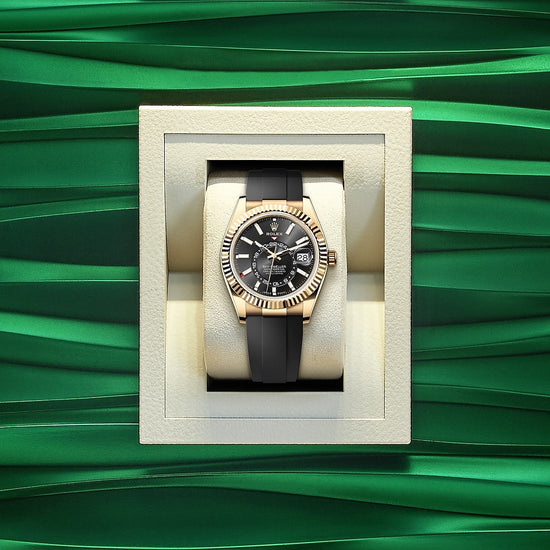 Rolex Replica Watch Sky-Dweller, 42mm, 18k Yellow Gold, 336238-0002