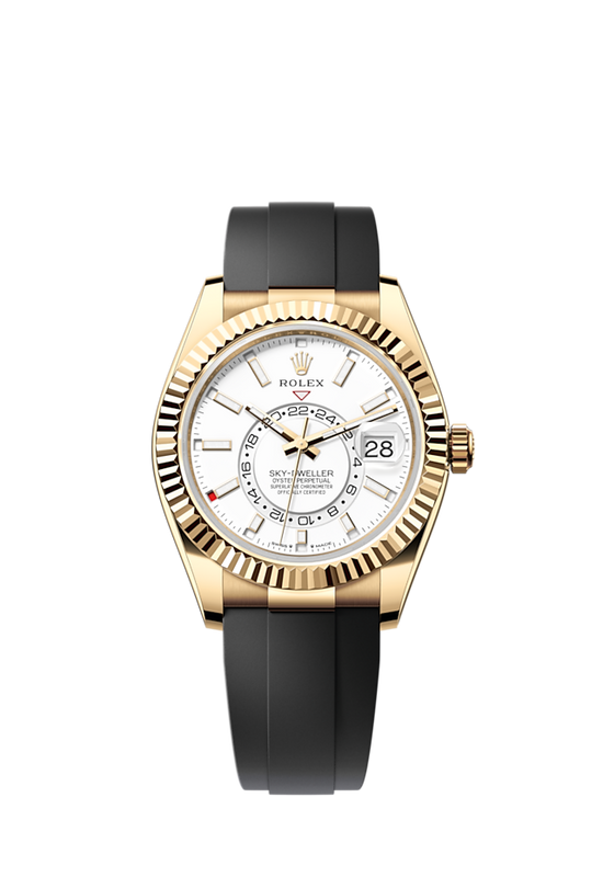 Rolex Replica Watch Sky-Dweller, 42mm, 18k Yellow Gold, 336238-0003