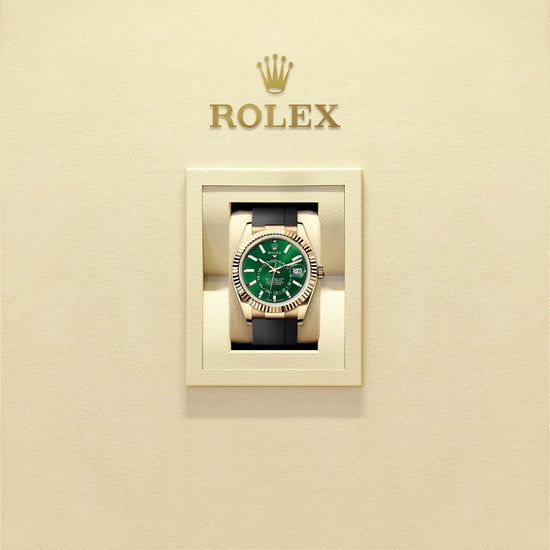 Rolex Replica Watch Sky-Dweller, 42mm, 18k Yellow Gold, 336238-0004