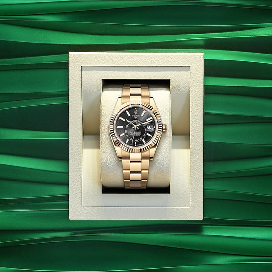 Rolex Replica Watch Sky-Dweller, 42mm, 18k Yellow Gold, 336938-0002