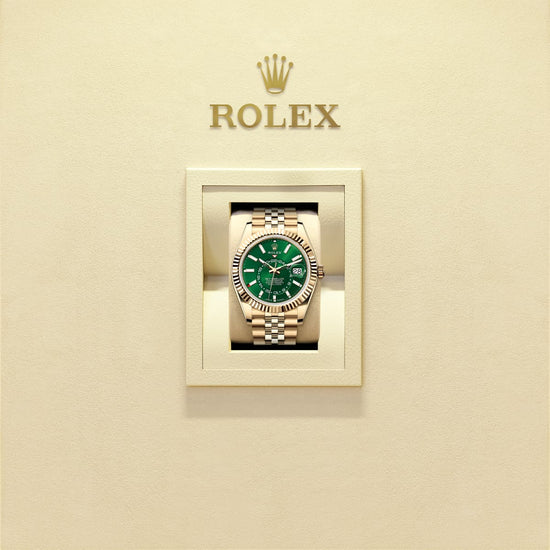 Rolex Replica Watch Sky-Dweller, 42mm, 18k Yellow Gold, 336938-0008