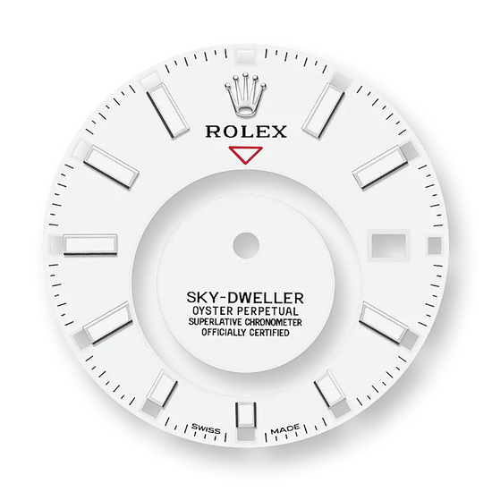 Rolex Replica Watch Sky-Dweller 42mm, Oystersteel and 18k White Gold, 326934-0001
