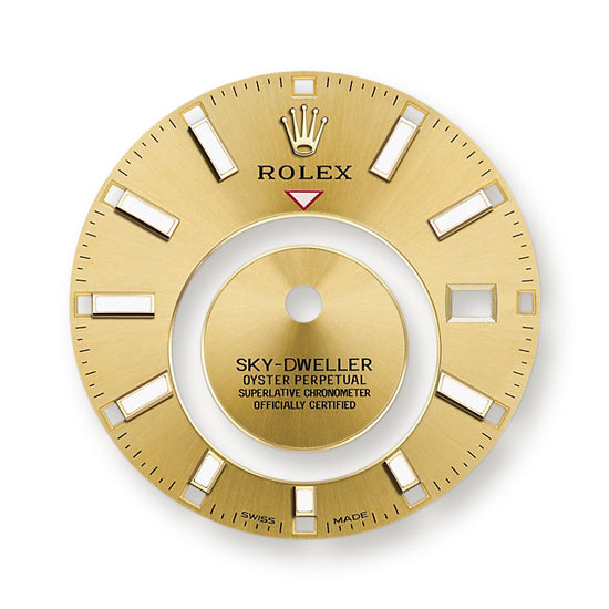 Rolex Replica Watch Sky-Dweller 42mm, Oystersteel and 18k Yellow Gold, 326933-0004