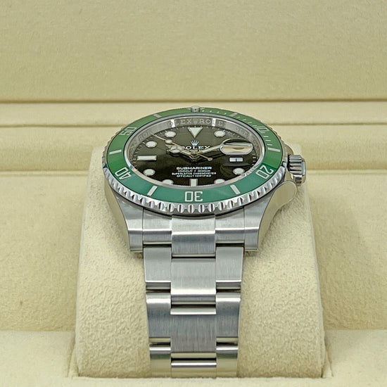 Rolex Replica Watch Submariner 41mm KERMIT STARBUCKS, MK1 Bezel, 126610LV, Complete, 2023