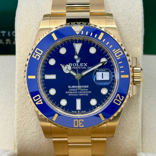 Rolex Replica Watch Submariner Date, 18k Yellow Gold, 41mm, 126618lb-0002