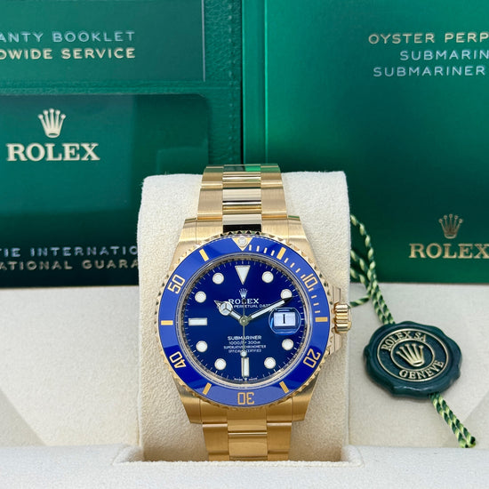 Rolex Replica Watch Submariner Date, 18k Yellow Gold, 41mm, 126618lb-0002