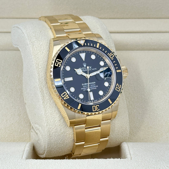 Rolex Replica Watch Submariner Date, 18k Yellow Gold, 41mm, 126618ln-0002