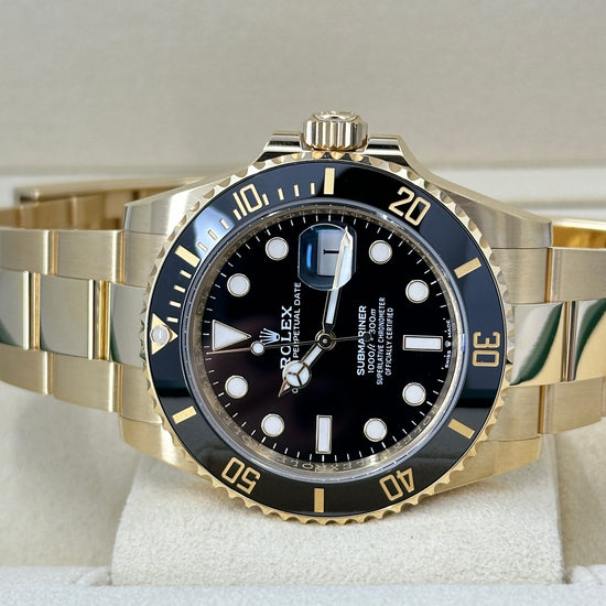 Rolex Replica Watch Submariner Date, 18k Yellow Gold, 41mm, 126618ln-0002