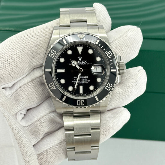 Rolex Replica Watch Submariner Date, 41mm Black Dial, Stainless Steel, Oyster, 126610LN