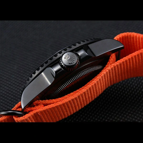 Rolex Stealth Submariner Orange Nylon Strap new59925