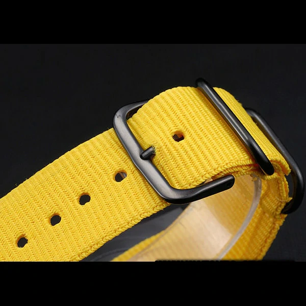 Rolex Stealth Submariner Yellow Nylon Strap new59926