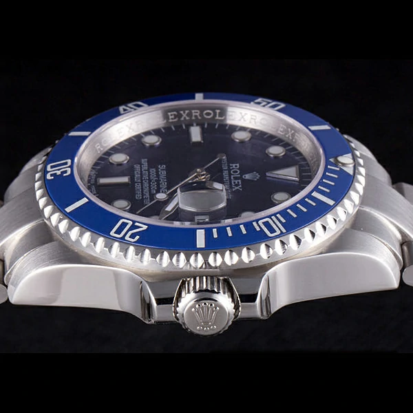 Rolex Submariner Stainless Steel Link Bracelet Blue Dial new59772