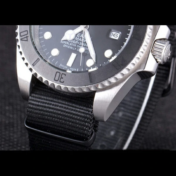 Rolex Submariner STEALTH MK IV Black Fabric Band new59471