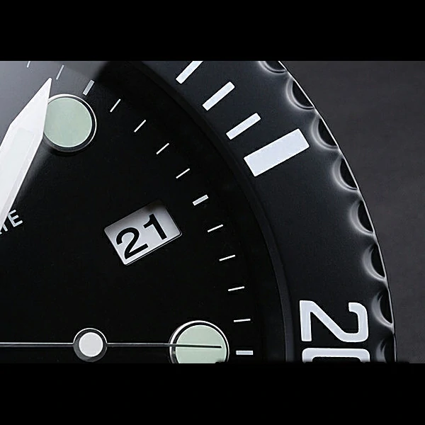 Rolex Submariner Wall Clock Black new60366