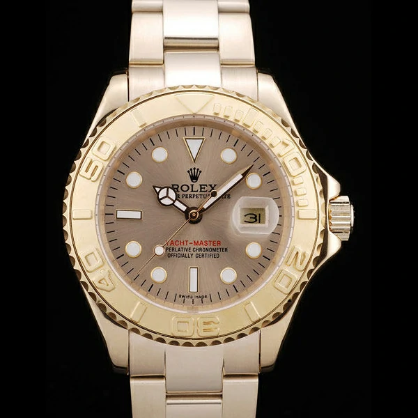 Rolex Yacht Master Gold Tachymeter Gold Dial new58677