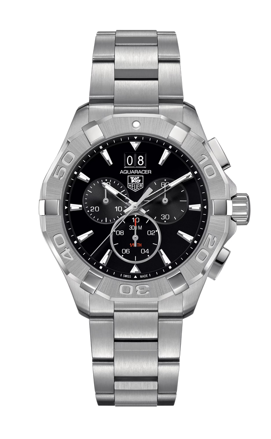 TAG Heuer Aquaracer Chronograph, 43mm, Stainless Steel, CAY1110.BA0927