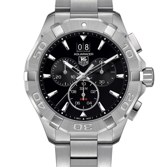 TAG Heuer Aquaracer Chronograph, 43mm, Stainless Steel, CAY1110.BA0927