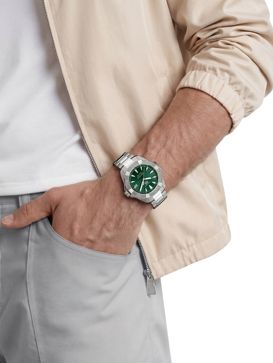 TAG Heuer Aquaracer Professional 200 Solargraph, Solar Quartz, Stainless Steel, 40mm, WBP1118.BA0047