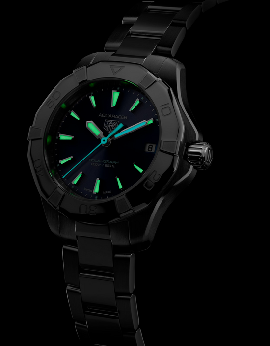 TAG Heuer Aquaracer Professional 200 Solargraph, Stainless Steel, 34mm, WBP1311.BA0005