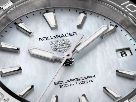 TAG Heuer Aquaracer Professional 200 Solargraph, Stainless Steel, 34mm, WBP1312.BA0005