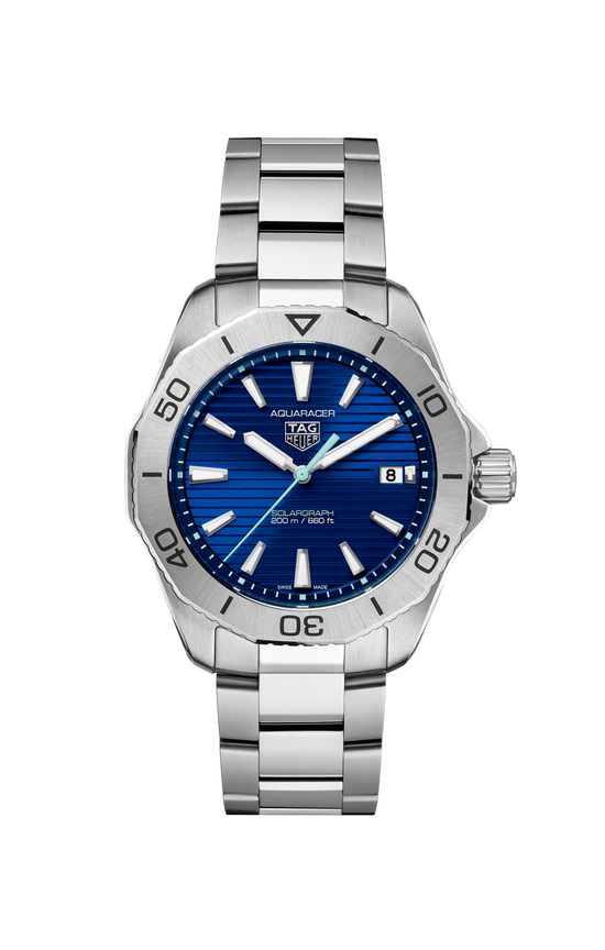 TAG Heuer Aquaracer Professional 200 Solargraph, Stainless Steel, 40mm, WBP1113.BA0000