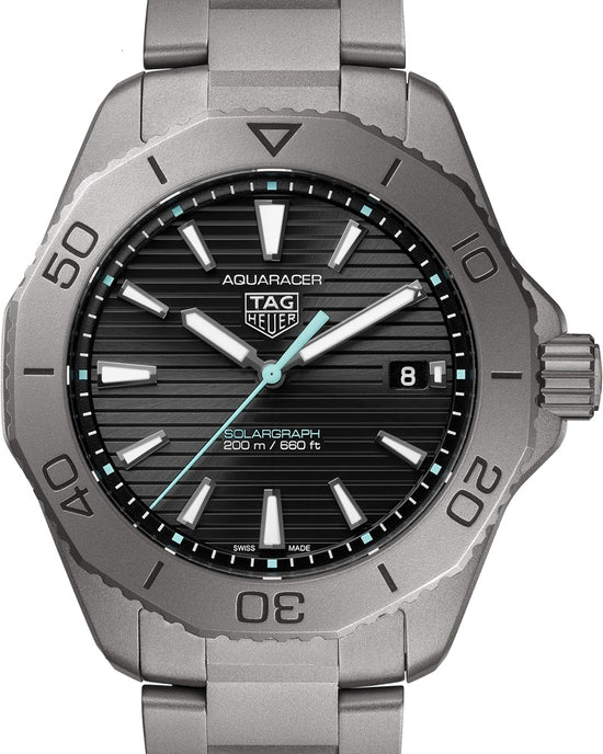 TAG Heuer Aquaracer Professional 200 Solargraph, Titanium, 40mm, WBP1180.BF0000