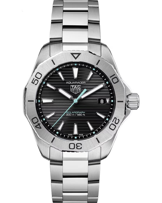 TAG Heuer Aquaracer Professional 200 Solargraph, Titanium, 40mm, WBP1180.BF0000