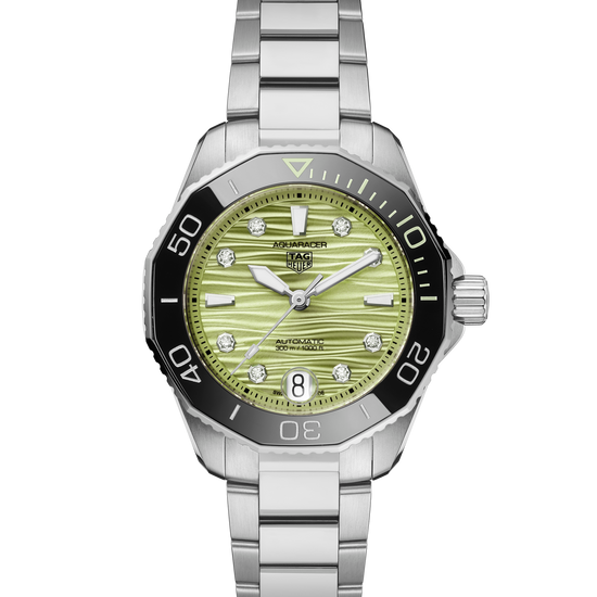 TAG Heuer Aquaracer Professional 300 Date, Stainless Steel set with Diamonds, WBP231L.BA0618