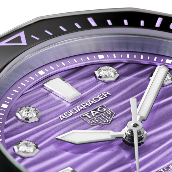 TAG Heuer Aquaracer Professional 300 Date, Stainless Steel set with Diamonds, WBP231M.BA0618