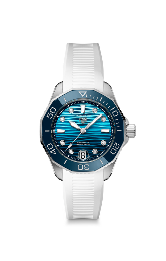 TAG Heuer Aquaracer Professional 300 Date, Stainless Steel set with Diamonds, WBP231N.FT6234