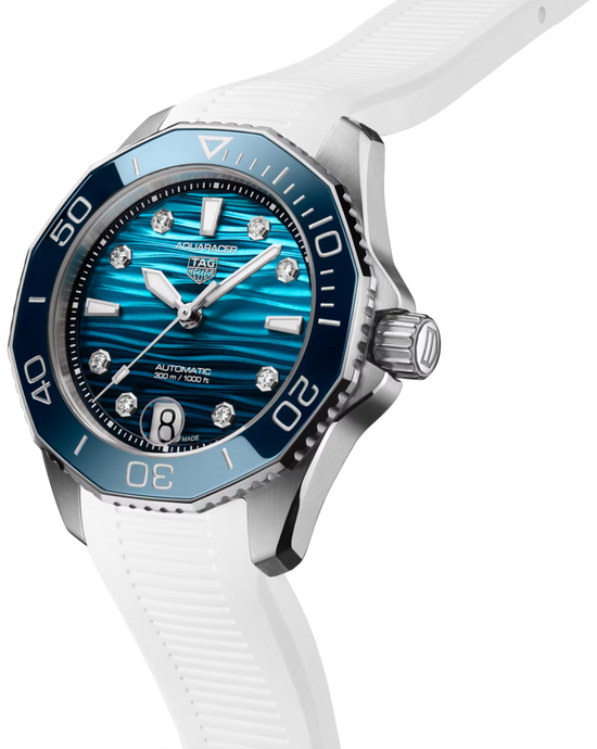 TAG Heuer Aquaracer Professional 300 Date, Stainless Steel set with Diamonds, WBP231N.FT6234