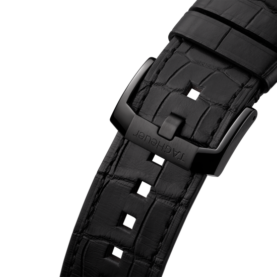 TAG Heuer Autavia Flyback Chronometer, 42 mm, Black DLC Stainless Steel and ceramic, CBE511C.FC8280