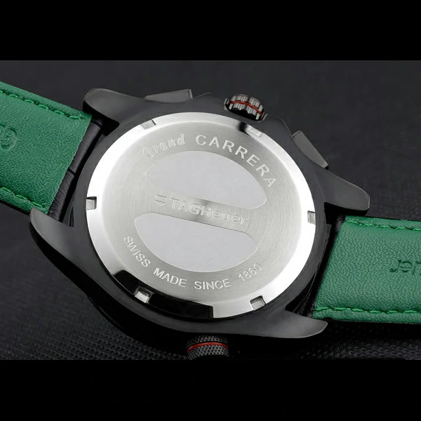 Tag Heuer Carrera Black Stainless Steel Case Black Dial new58757