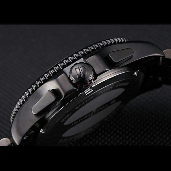 Tag Heuer Carrera Black Stainless Steel Case White Dial new58747