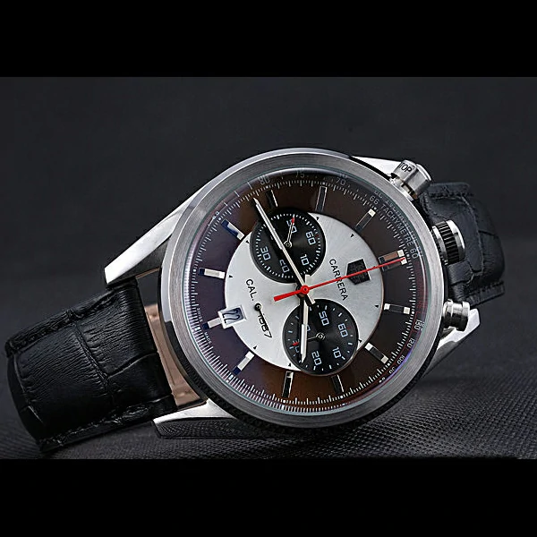 Tag Heuer Carrera Calibre 1887 Chronograph Black Strap new59971