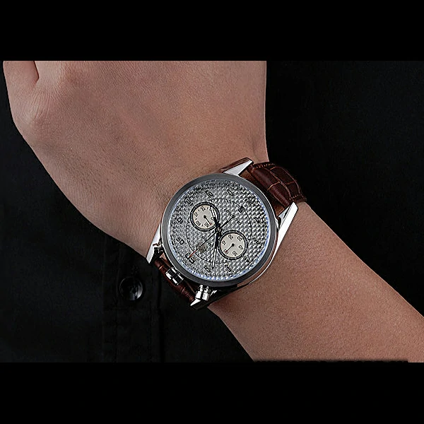 Tag Heuer Carrera Calibre 1887 Chronograph Brown Strap new59972
