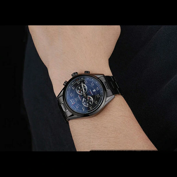 Tag Heuer Carrera Calibre 36 Flyback Black new59977