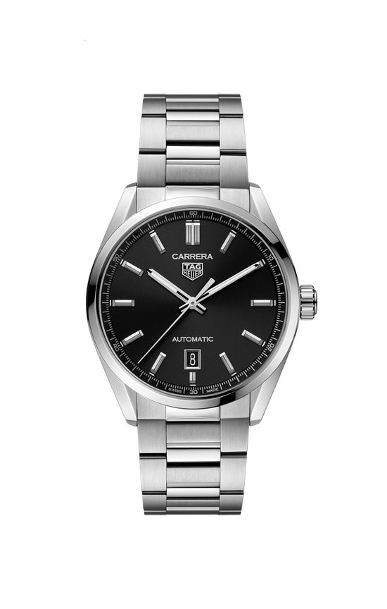 TAG Heuer Carrera Calibre 5 Date, Stainless Steel, 39mm, WBN2110.BA0639