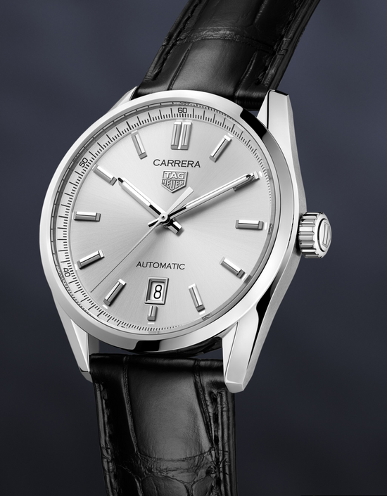 TAG Heuer Carrera Calibre 5 Date, Stainless Steel, 39mm, WBN2111.FC6505