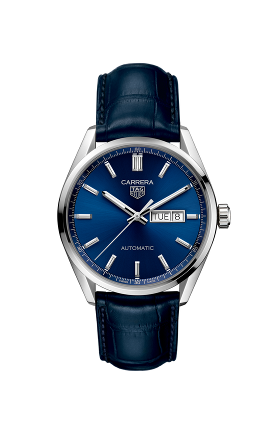 TAG Heuer Carrera Calibre 5 Day-Date, Stainless Steel, 41mm, WBN2012.FC6502