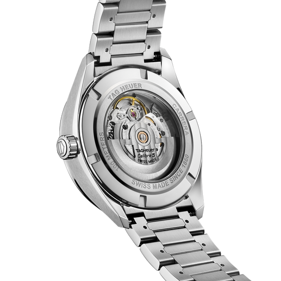 TAG Heuer Carrera Calibre 5 Day-Date, Stainless Steel, 41mm, WBN2013.BA0640